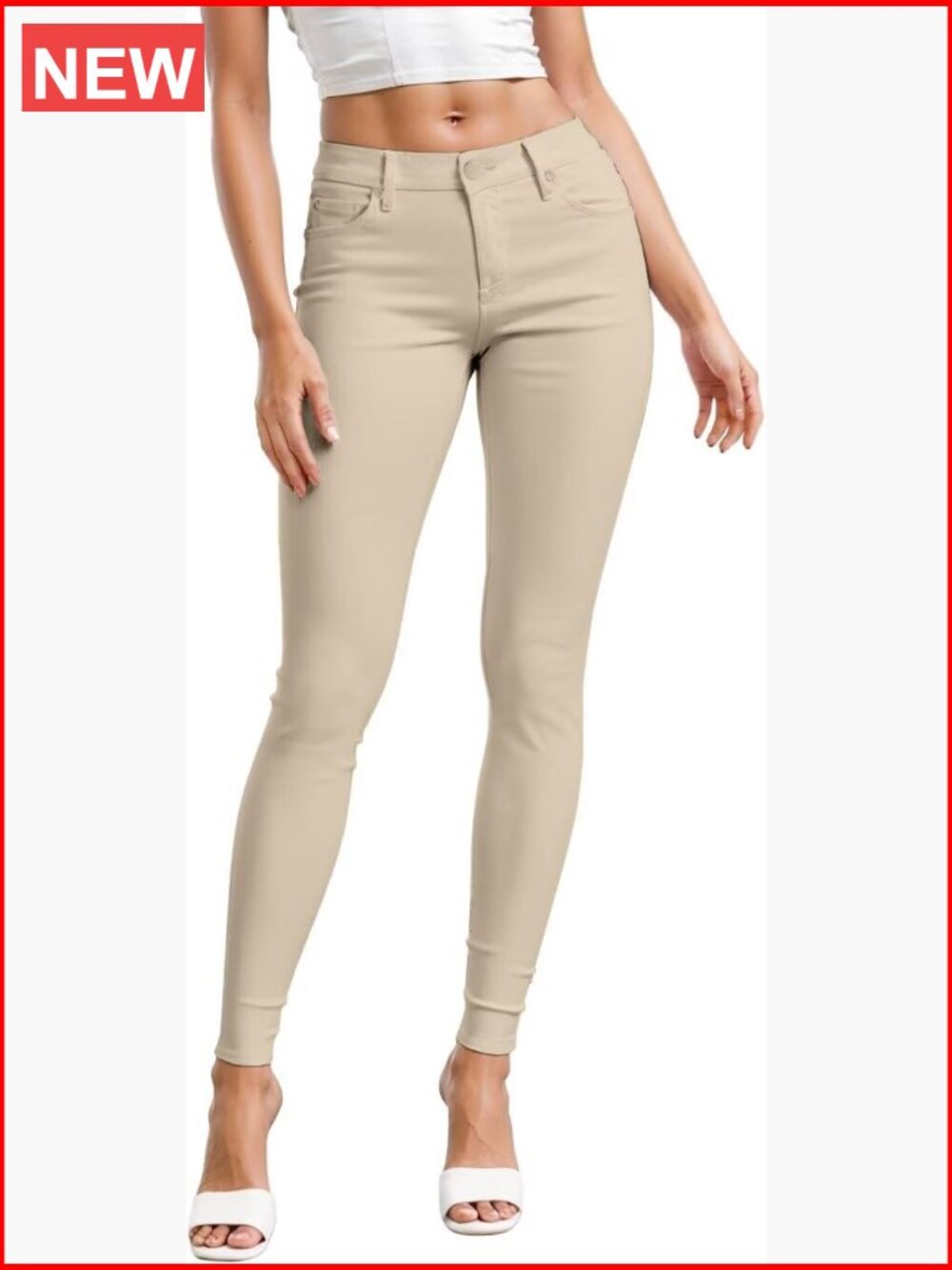 Hyper Ultra Stretch Comfy Skinny Leg Work Casual Pants